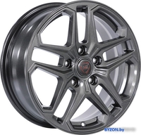 Литые диски NZ R-04 16x6.5" 5x114.3мм DIA 66.1мм ET 47мм GRAPHITE - фото