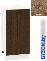 Шкаф напольный Кортекс-мебель Корнелия Лира НШ40р (венге/мадрид) - фото