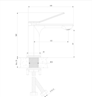 Смеситель Lauter Allure 21C618С - фото2