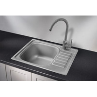 Кухонная мойка Granula GR-5801 (алюминиум) - фото2