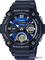 Наручные часы Casio AEQ-120W-2A - фото, картинка Наручные часы Casio AEQ-120W-2A - фото