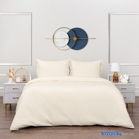 Постельное белье Siberia Home Сэнди Евро Сиб-Евро-Сэн-кр (кремовый) - фото