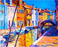 Алмазная мозаика Феникс+ Яркие краски бурано 59795 - фото