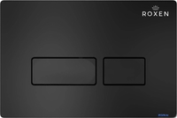 Унитаз подвесной Roxen Vine Tornado в комплекте с инсталляцией StounFix Dual Fresh 6 в 1 979001 (кнопка: черный матовый) - фото2