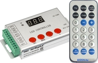 Контроллер RGBW Arlight HX-802S HX-802SE-2 (6144 pix, 5-24V, SD-карта, ПДУ) 022992 - фото