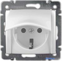 Розетка Legrand Valena 694270 (белый) - фото, картинка Розетка Legrand Valena 694270 (белый) - фото