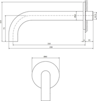 Излив Omnires WDYWM - фото2, картинка2 Излив Omnires WDYWM - фото2