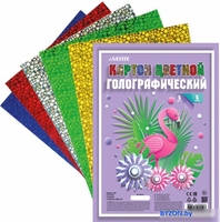 Набор цветного картона deVente 8040514 - фото, картинка Набор цветного картона deVente 8040514 - фото