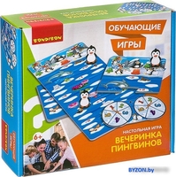 Развивающая игра Bondibon Вечеринка пингвинов ВВ3438 - фото