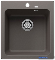 Кухонная мойка Blanco Naya 45 527309 (вулканический серый) - фото, картинка Кухонная мойка Blanco Naya 45 527309 (вулканический серый) - фото