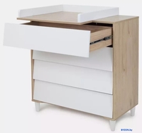 Детский комод Rant Bergen 105 (cloud white) - фото2