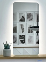 Зеркало с подсветкой eMZe Smartphone 50x100 LED.SMART.50.100.4K (с подсветкой) - фото