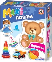 Мозаика/пазл Русский стиль Maxi Игрушки 02551 - фото, картинка Мозаика/пазл Русский стиль Maxi Игрушки 02551 - фото