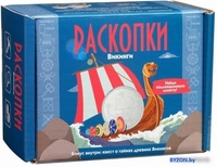 Набор для опытов Раскопки Викинги с монетой DIG-25 - фото