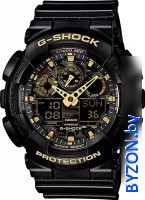 Наручные часы Casio GA-100CF-1A9ER - фото, картинка Наручные часы Casio GA-100CF-1A9ER - фото