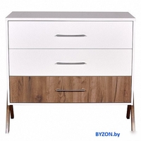 Комод Polini Kids Porto 2200 0002572.165 (белый/дуб крафт) - фото2, картинка2 Комод Polini Kids Porto 2200 0002572.165 (белый/дуб крафт) - фото2