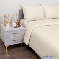 Постельное белье Siberia Home Сэнди Евро Сиб-Евро-Сэн-кр (кремовый) - фото2