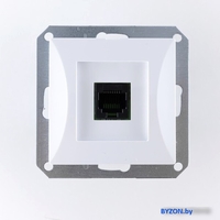 Розетка компьютерная Timex Opal OPBL-GTP12 (белый) - фото