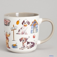Кружка Lefard Dogs 260-1022 - фото, картинка Кружка Lefard Dogs 260-1022 - фото