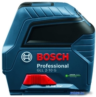 Лазерный нивелир Bosch GLL 2-10 G Professional 0601063P00 - фото2