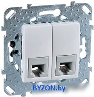 Розетка телефонная Schneider Electric Unica MGU5.9090.18ZD - фото