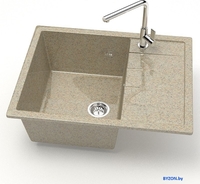 Кухонная мойка MARRBAXX 151/Q5 F151Q005 (песочный) - фото2