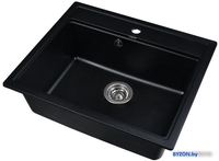 Кухонная мойка Wisent 600-26W (с сифоном GER013) - фото2