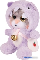 Классическая игрушка Maxitoys Котик в фиолетовом капюшоне 300523-7-2-12 - фото2