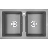 Кухонная мойка Granula GR-8101 (алюминиум) - фото