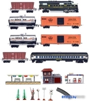 Набор железной дороги Голубая стрела 2004A - фото