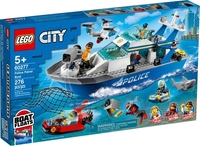 Конструктор LEGO City 60277 Катер полицейского патруля - фото