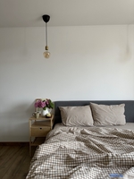 Постельное белье Царство сновидений Вареный хлопок Бежевая клетка 150-0141 (2-сп с прост. на рез. 160х200,нав. 70x70) - фото2