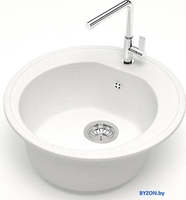 Кухонная мойка MARRBAXX Карельский камень 3/G31 F003G031 (белый) - фото2