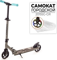 Двухколесный подростковый самокат Favorit 2015SG-GR - фото2