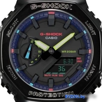 Наручные часы Casio G-Shock GA-2100RGB-1A - фото2, картинка2 Наручные часы Casio G-Shock GA-2100RGB-1A - фото2