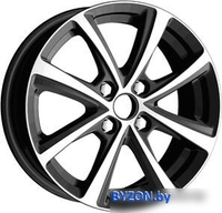 Литые диски Carwel Акуш 15x6" 4x100мм DIA 60.1мм ET 50мм AB - фото