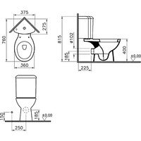 Унитаз Vitra Arkitekt [9754B003-7201] - фото2