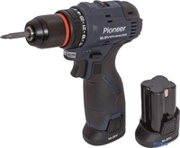 Дрель-шуруповерт Pioneer Tools CD-E1602BL-12C (с 2-мя АКБ, кейс) - фото2