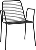 Стул Stool Group Дели с подлокотниками LV-107-9005 (металл черный) - фото, картинка Стул Stool Group Дели с подлокотниками LV-107-9005 (металл черный) - фото