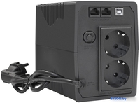 Источник бесперебойного питания ExeGate Power Smart ULB-1000.LCD.AVR.2SH.RJ.USB EX292792RUS - фото2