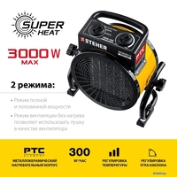 Электрическая тепловая пушка Steher SEK-5R - фото2