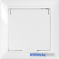 Розетка Bylectrica Стиль РС16-312 (белый) - фото