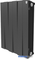Биметаллический радиатор Royal Thermo PianoForte 500 Noir Sable (7 секций) - фото