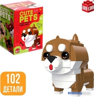 Конструктор Unicon Cute pets 9278945 Сиба-Ину - фото2