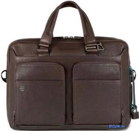 Мужская сумка Piquadro Black Square CA2849B3/TM (темно-коричневый) - фото
