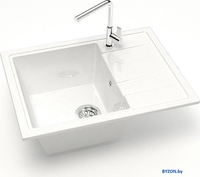 Кухонная мойка MARRBAXX Карельский камень модель 150/G31 (белый) - фото2