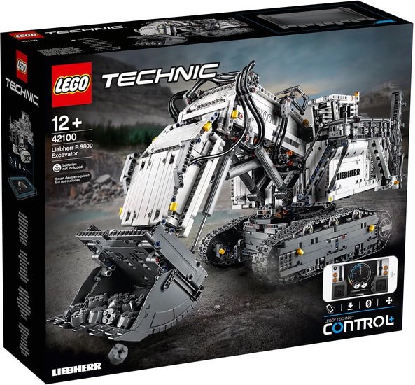 Конструктор LEGO Technic 42100 Экскаватор Liebherr R 9800 Конструктор LEGO Technic 42100 Экскаватор Liebherr R 9800
