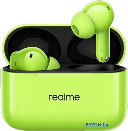 Наушники Realme Buds T200 (зеленый) Наушники Realme Buds T200 (зеленый)
