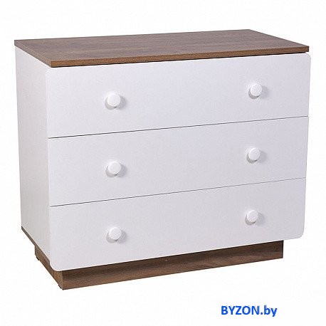 Комод Polini Kids Ameli 3000 0002760.165 (белый/дуб крафт) Комод Polini Kids Ameli 3000 0002760.165 (белый/дуб крафт)