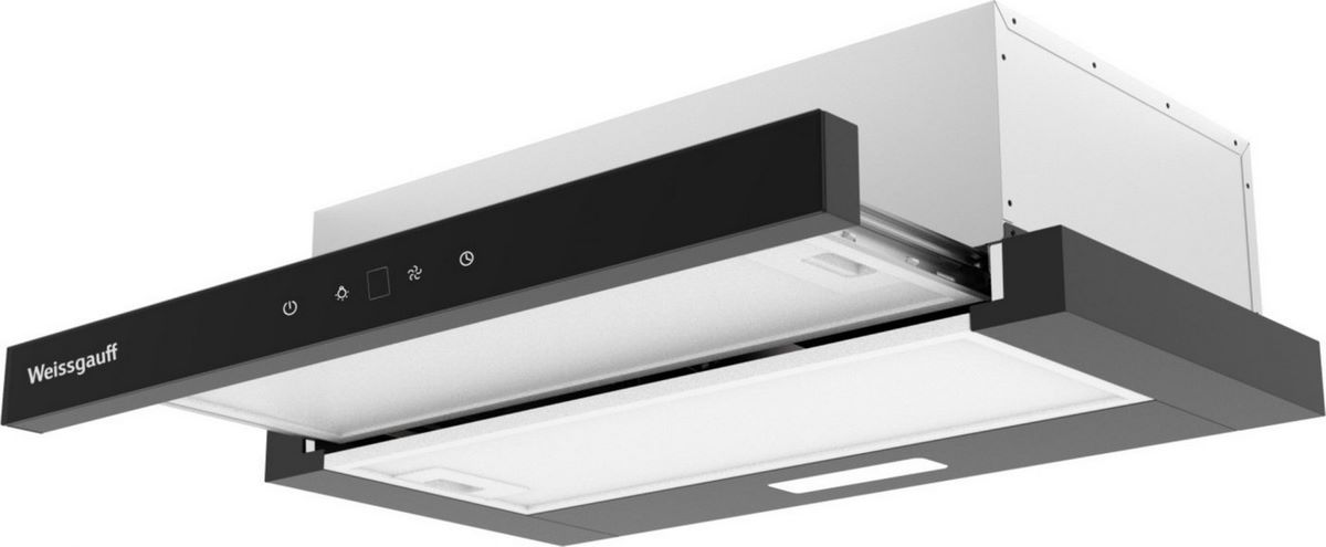 Кухонная вытяжка Weissgauff TEL 600 2M Touch Black Glass Кухонная вытяжка Weissgauff TEL 600 2M Touch Black Glass